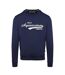 Sweat Motif/style Lettrage Homme Bleu Marine Aquascutum-1