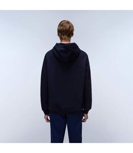 Sweat À Capuche Manches Longues Homme Bleu De Suède Napapijri