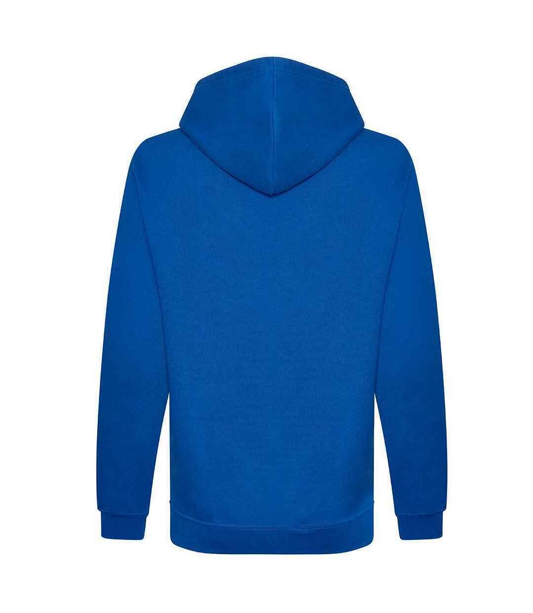 Sweat à capuche homme bleu roi Awdis-2