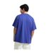 Mens Script Regular T-shirt Regal Blue Guess-3