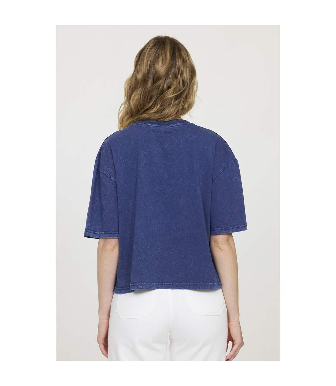 T-shirt manches courtes coton comfort ALOMI-3