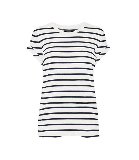 T-Shirt à Rayure Femme Vero Moda Brianna - M