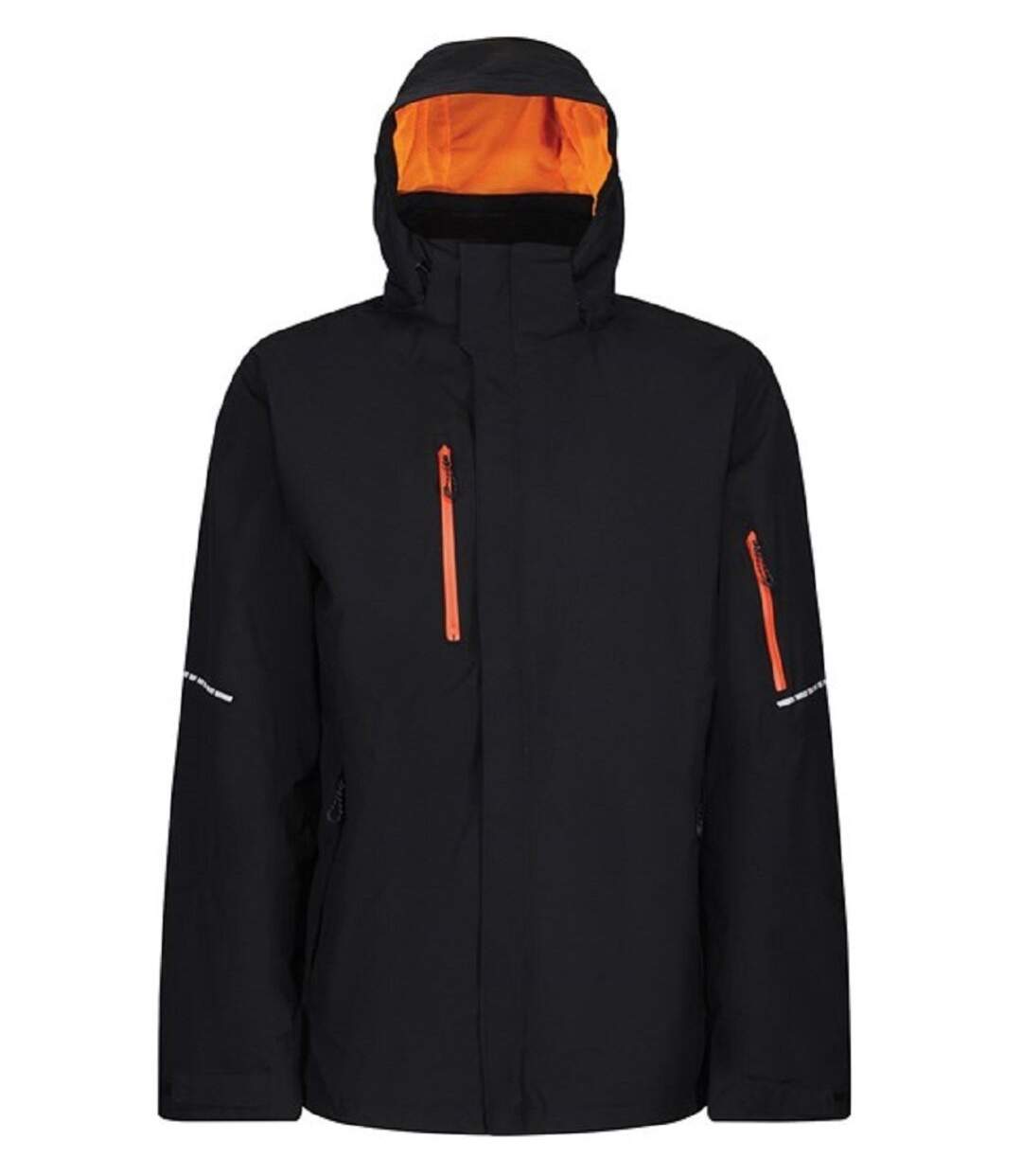 Veste softshell - Homme - TRW511 - noir et orange magma-1