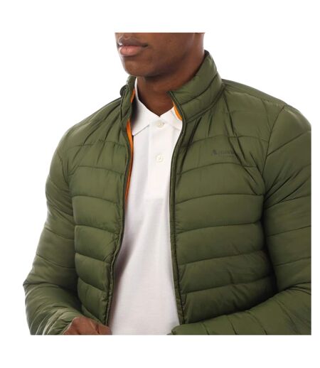 Mens Puffer Jacket Army Green Aquascutum