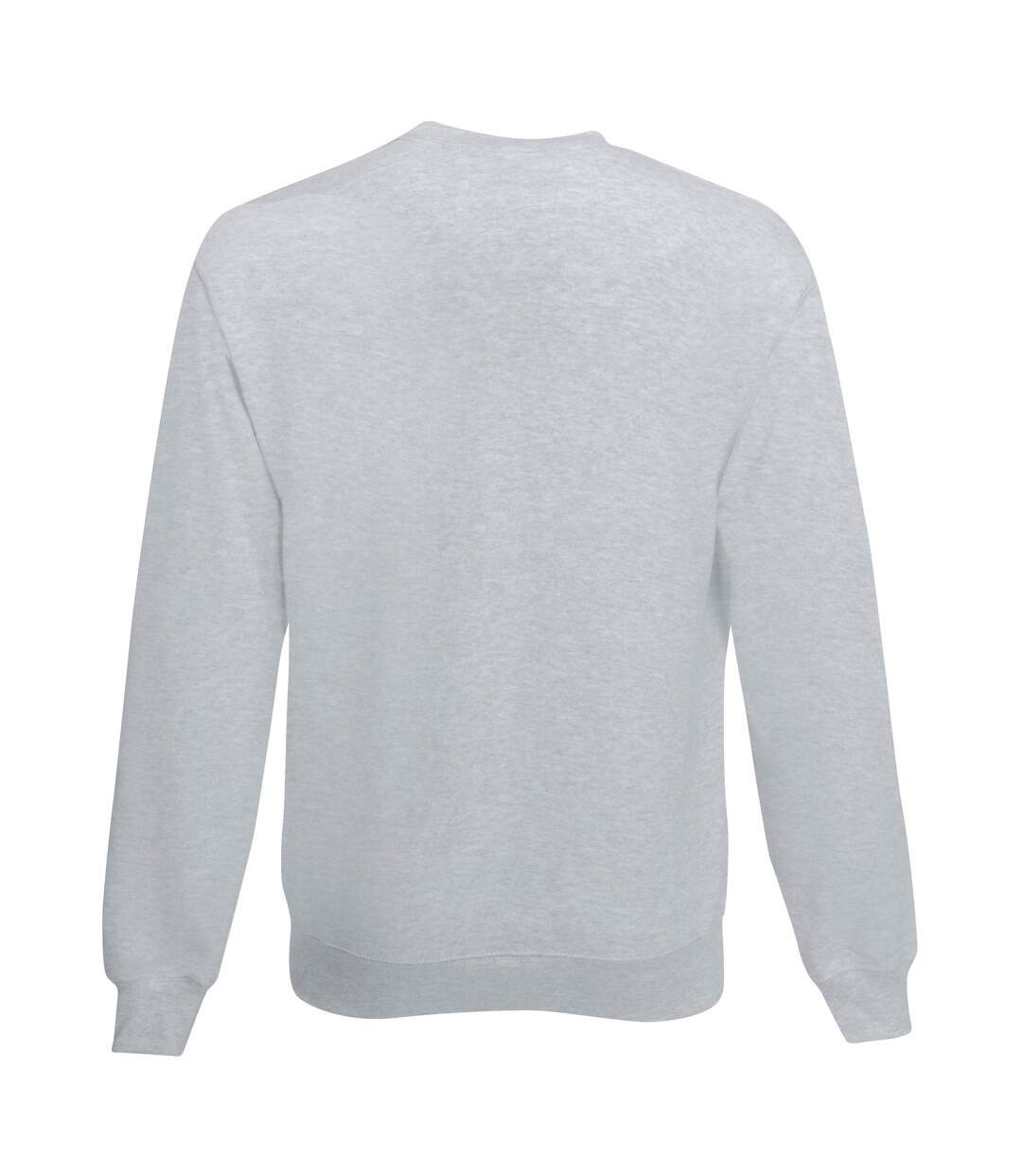 Mens Set-in Belcoroyarn Sweatshirt Heather Grey Fruit Of The Loom-2