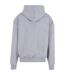 Sweat À Capuche Adulte Gris Chiné Build Your Brand-2