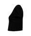 Haut Court Femme Noir Uni Mélange Bella + Canvas-3