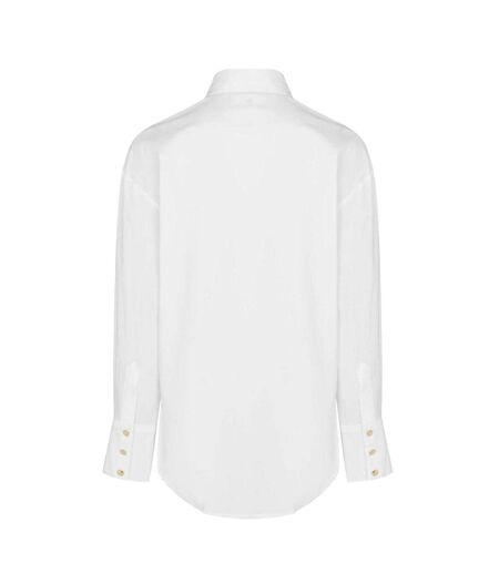 Chemise Manches Longues Motif/style Marque Femme Blanc Biba