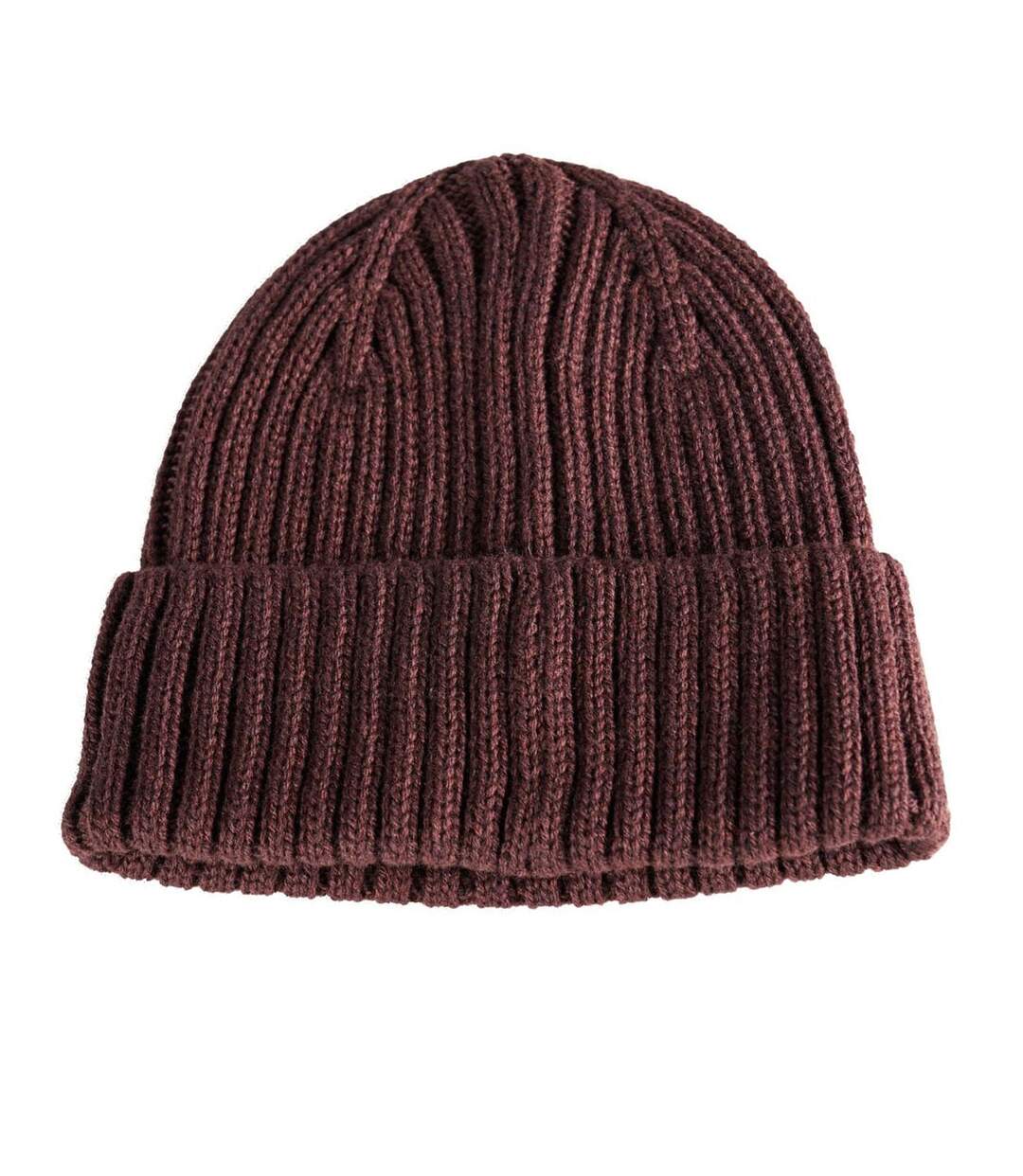 Bonnet Motif/style Uni Bordeaux Mascot-1
