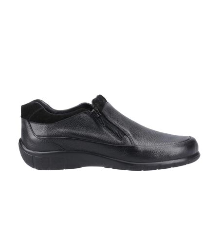 Womens/ladies Gladys Shoes Black Fleet & Foster