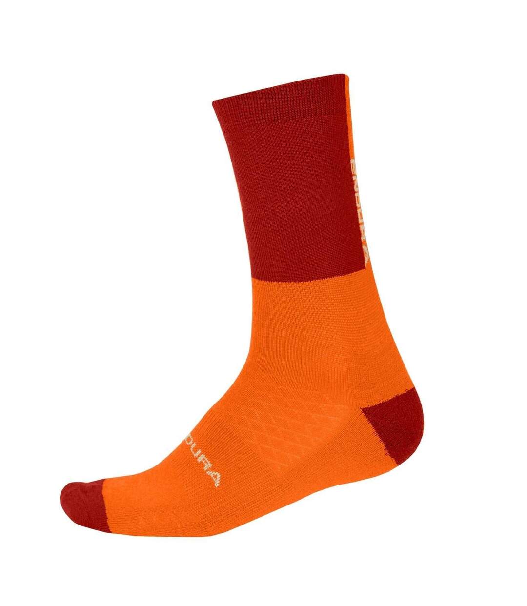 Chaussettes Cyclisme Baabaa Femme Orange Foncé Endura-1