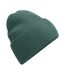 Bonnet Coupe Ample Bleu Gris Beechfield-2