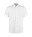 Chemise Manches Courtes Workforce Homme Blanc Kustom Kit-1