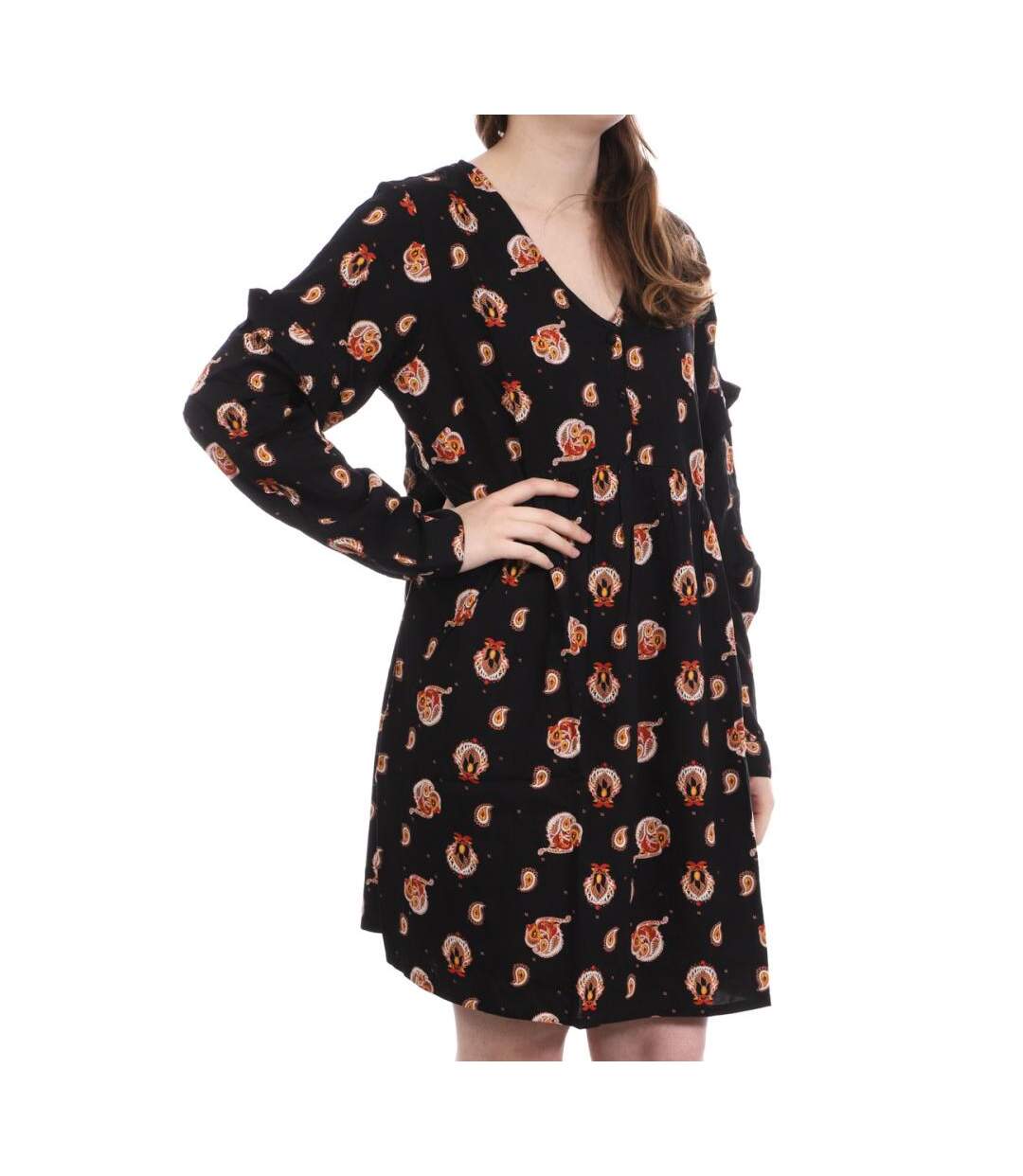 Robe Noir imprimé Femme Les Tropéziennes Liche - L-1