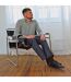 6 Pairs Mens Soft 100% Cotton Plain Coloured Socks-5