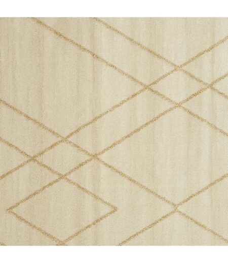 Tapis Déco Fil Métallisé Royal 150x200cm Beige