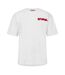 T-shirt Motif/style Graffiti Homme Blanc Diesel-1