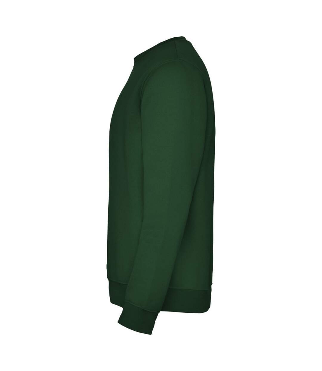 Unisex Adult Clasica Crew Neck Sweatshirt Bottle Green Roly-4