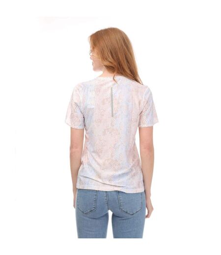 T-shirt fast femme blanc Adidas