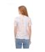 T-shirt fast femme blanc Adidas-2