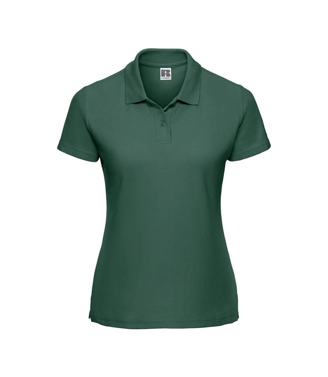 Polo Classic Femme Vert Bouteille Russell-1