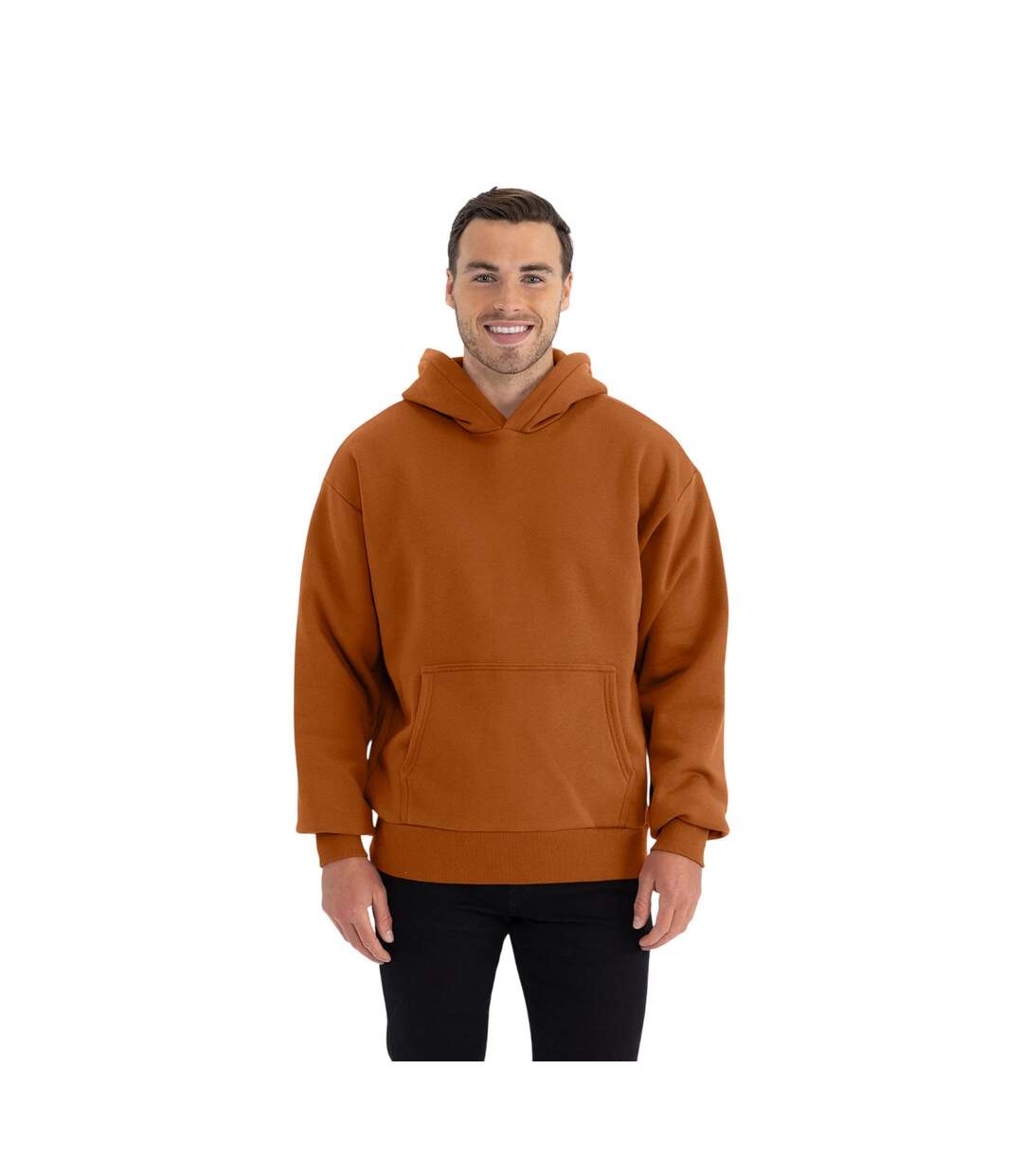 Unisex Adult Heavyweight Hoodie Clay Next Level Apparel-1