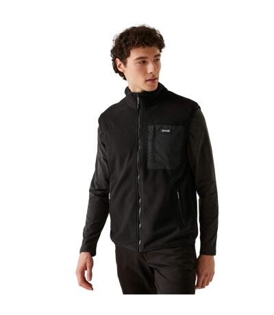 Mens Frankie Fleece Gilet Black Regatta