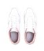 Baskets T-clip Femme Blanc Rose Lacoste-3