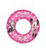 Anneau Gonflable Motif Minnie Mouse Enfant 56 Cm Rose Bestway-1