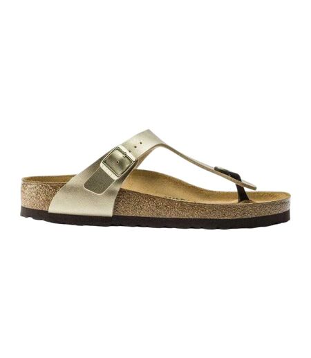 Tongs Gizeh Femme Doré Birkenstock