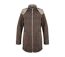 Manteau Polaire Femme Contre-collé MAYFLOWER TOKYO3 – Marron Chocolat-2