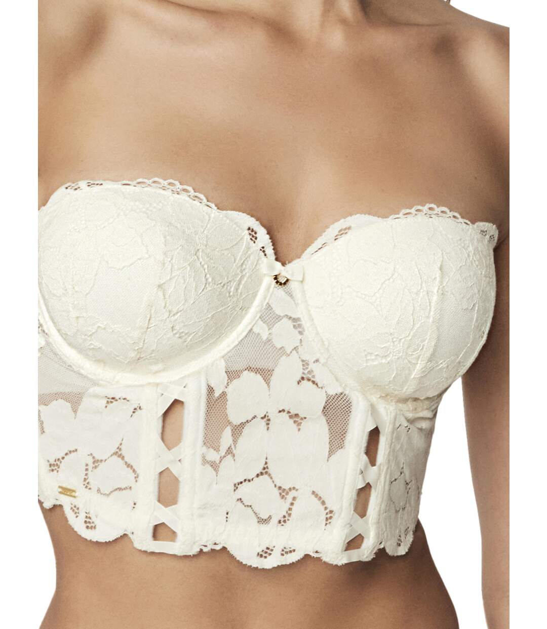 Soutien-gorge bustier balconnet FEDERICA MARIAGE Selmark