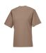 T-shirt À Manches Courtes Homme Café Russell-2