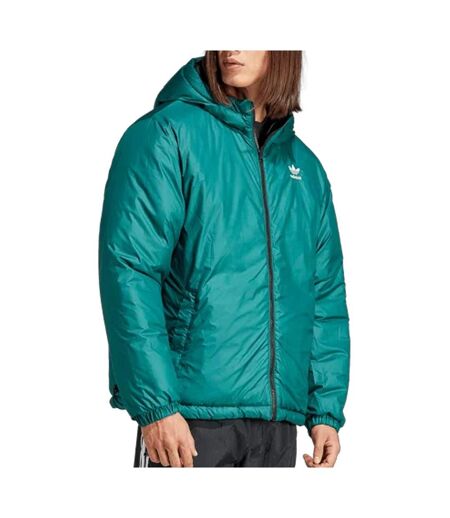 Doudoune noire/verte homme adidas adic