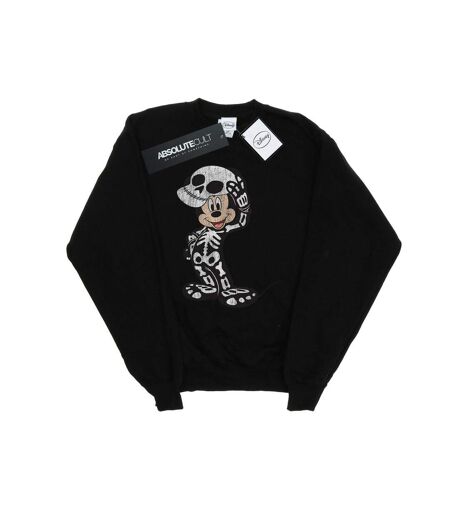 Disney Sweatshirt Mickey Mouse Skeleton Femme/Ladies (Noir) - UTBI27209