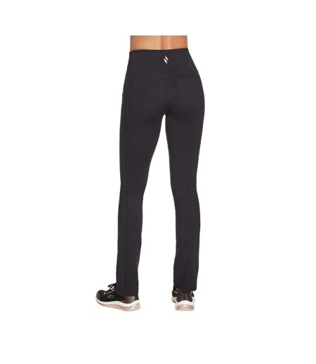 Womens/ladies go walk jogging bottoms black Skechers