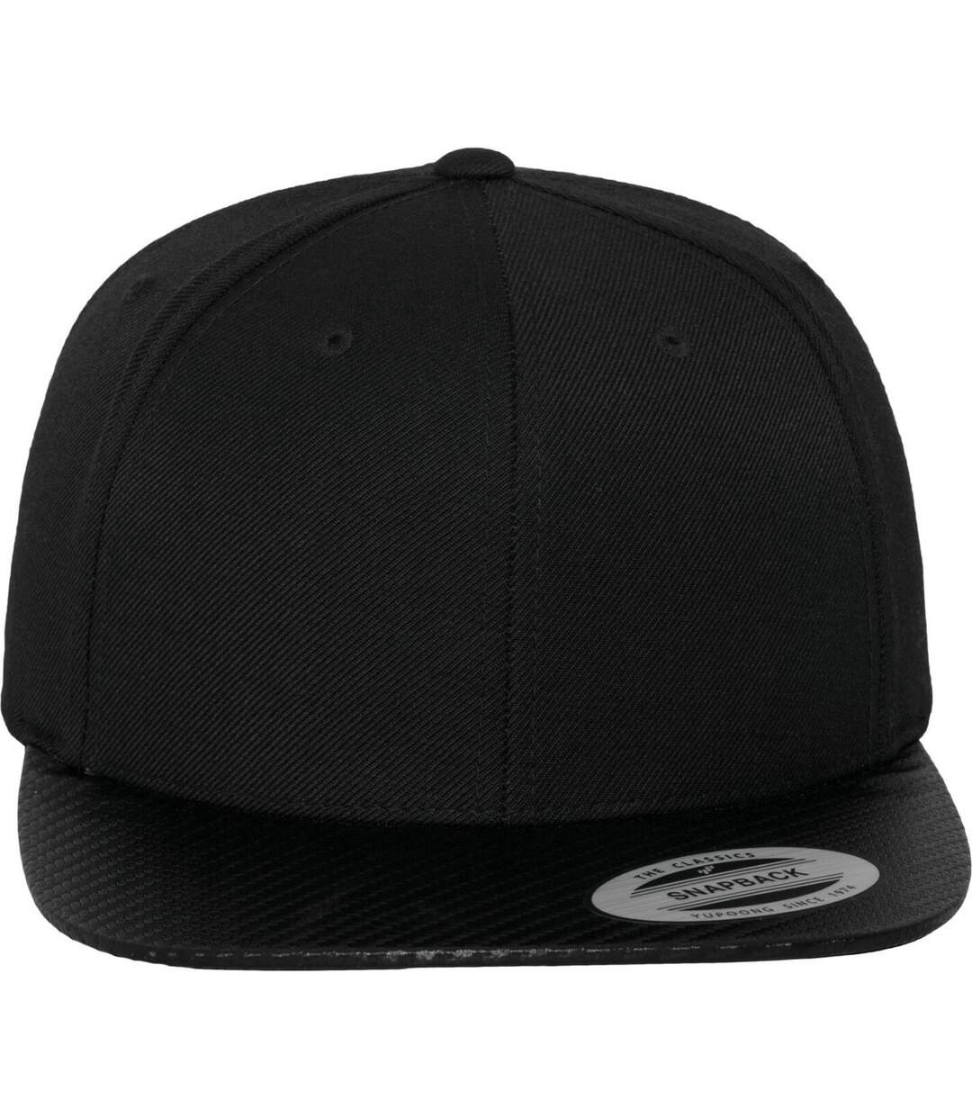 Casquette Ajustable Noir Carbone Flexfit-3