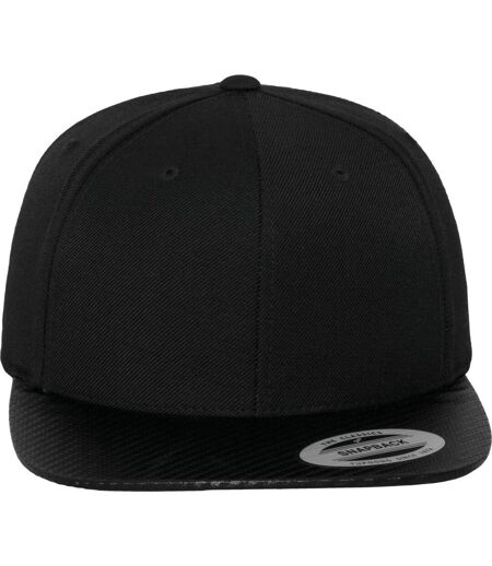 Casquette Ajustable Noir Carbone Flexfit