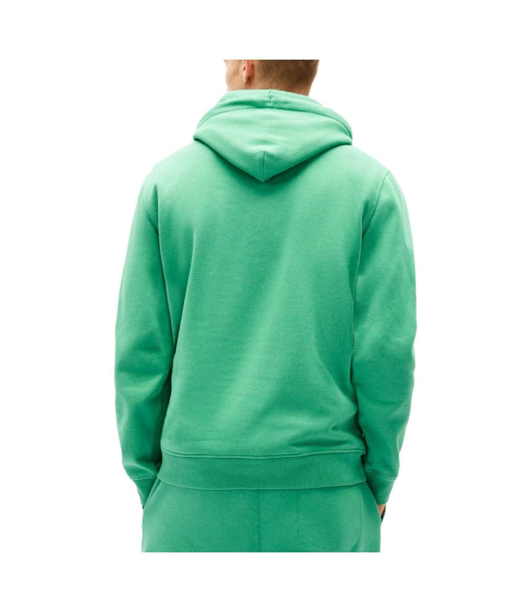 Sweat vert homme tommy hilfiger washed dm0dm20746-2