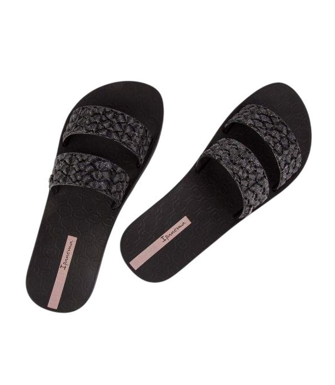 Claquettes Renda Femme Noir Ipanema-3