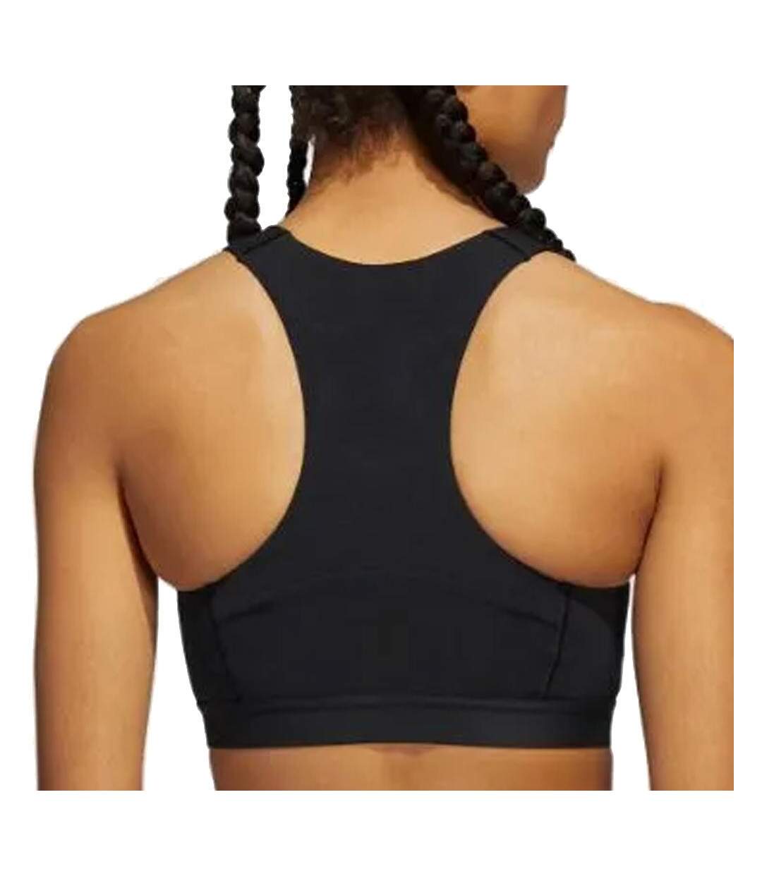 Brassière Noir Femme Adidas  HE9064 - L A-C-2