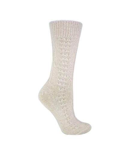 Chaussettes de Lit Femme 100% Laine Chaudes Tricot