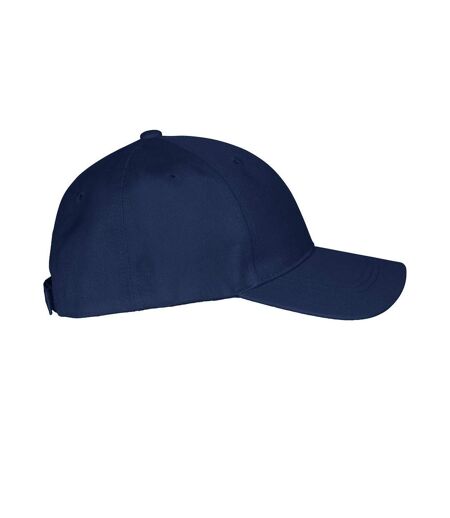 Unisex adult classic baseball cap dark navy Clique