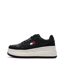 Baskets noir femme tommy hilfiger retro-1