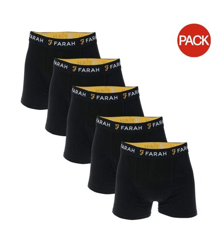 Boxers Chorley Homme Noir Farah