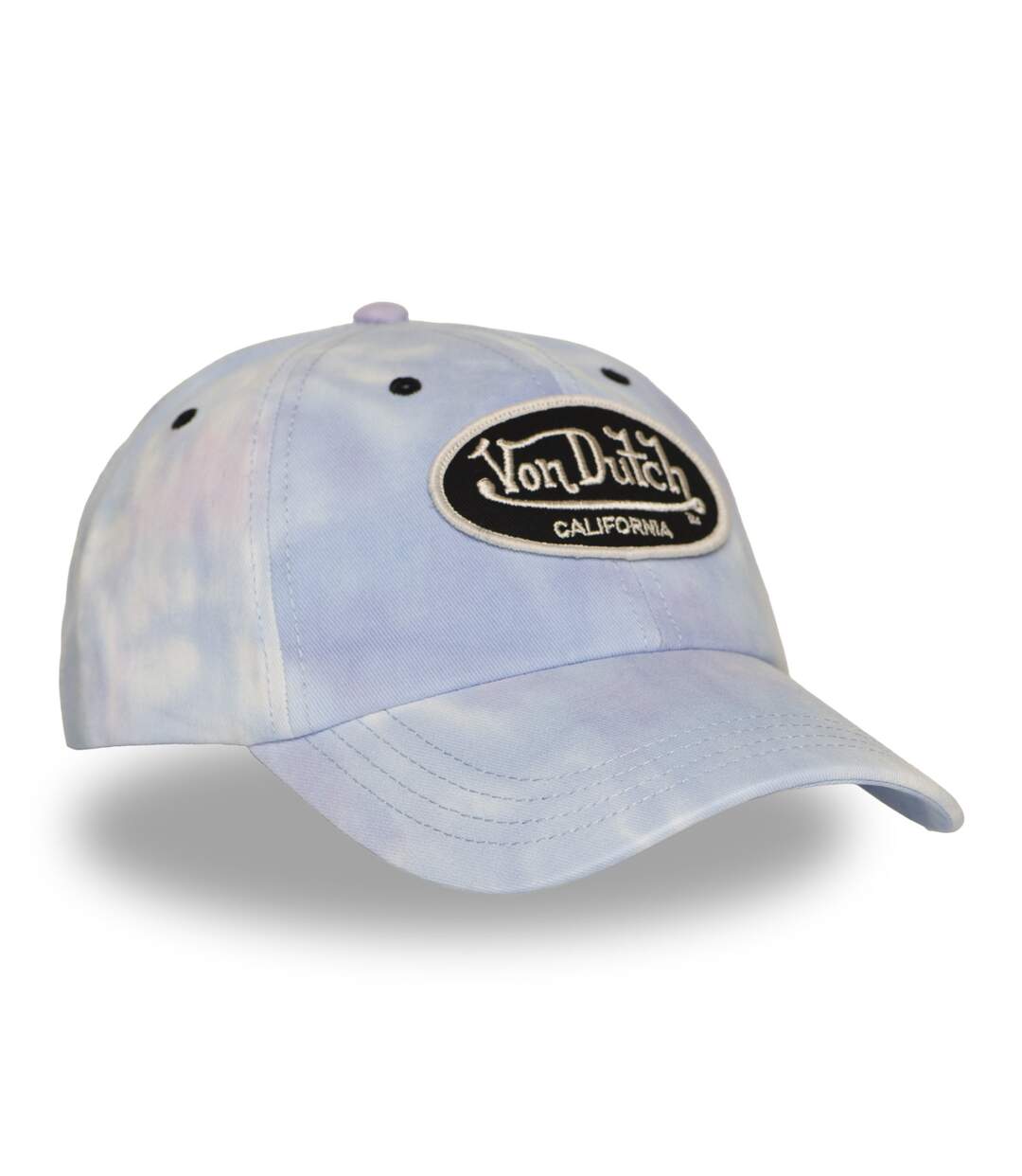 Casquette Dad Cap avec écusson brodé Tie and Dye Vondutch-4