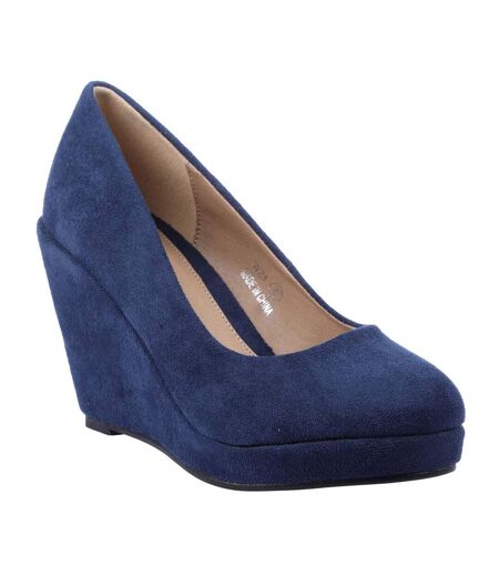 Escarpins Femme Bleu Where´s That From