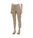 Pantalon beige  femme vila vivarone slim 7/8-1