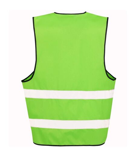Gilet Haute Visibilité Enhanced Adulte Vert Citron Result Core