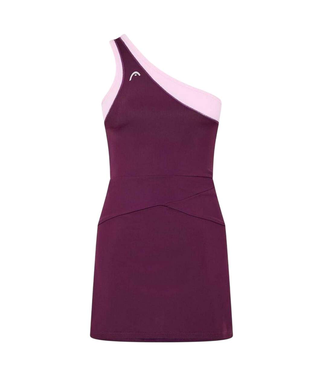 Robe Courte 1 Épaule Avatar Femme Violet Head-1